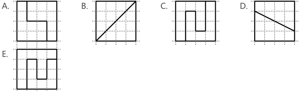 2024 Math Kangaroo - Geometry Example – Problem 1