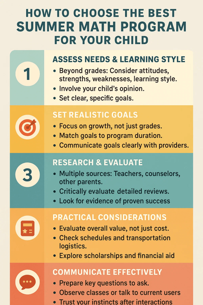 Think Academy-how to choose the best summer math program