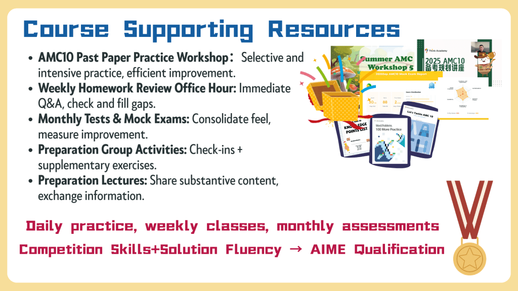 Think Academy course supporting material