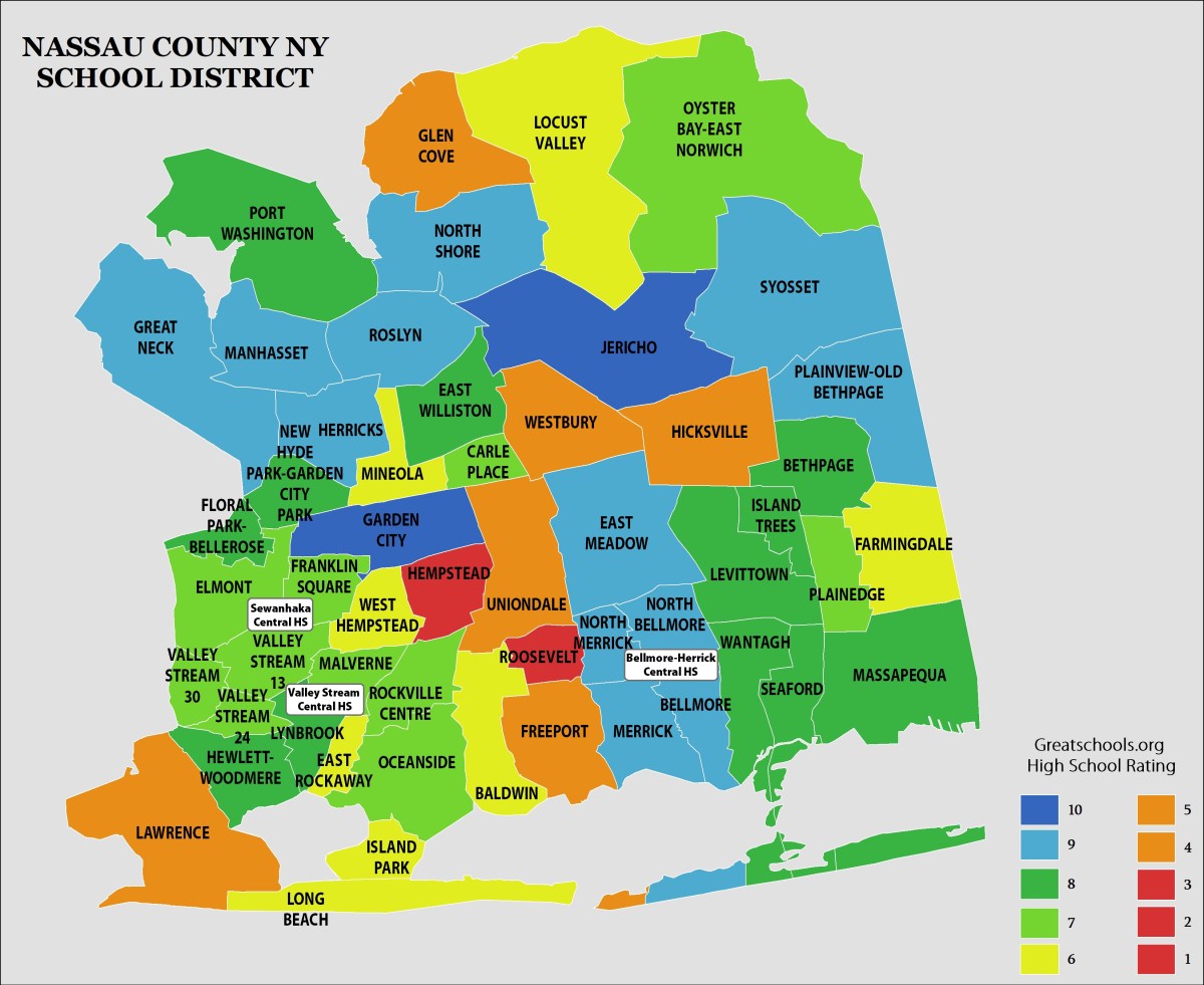 Long Island Top-Ranked Public School Districts and High Schools Guide