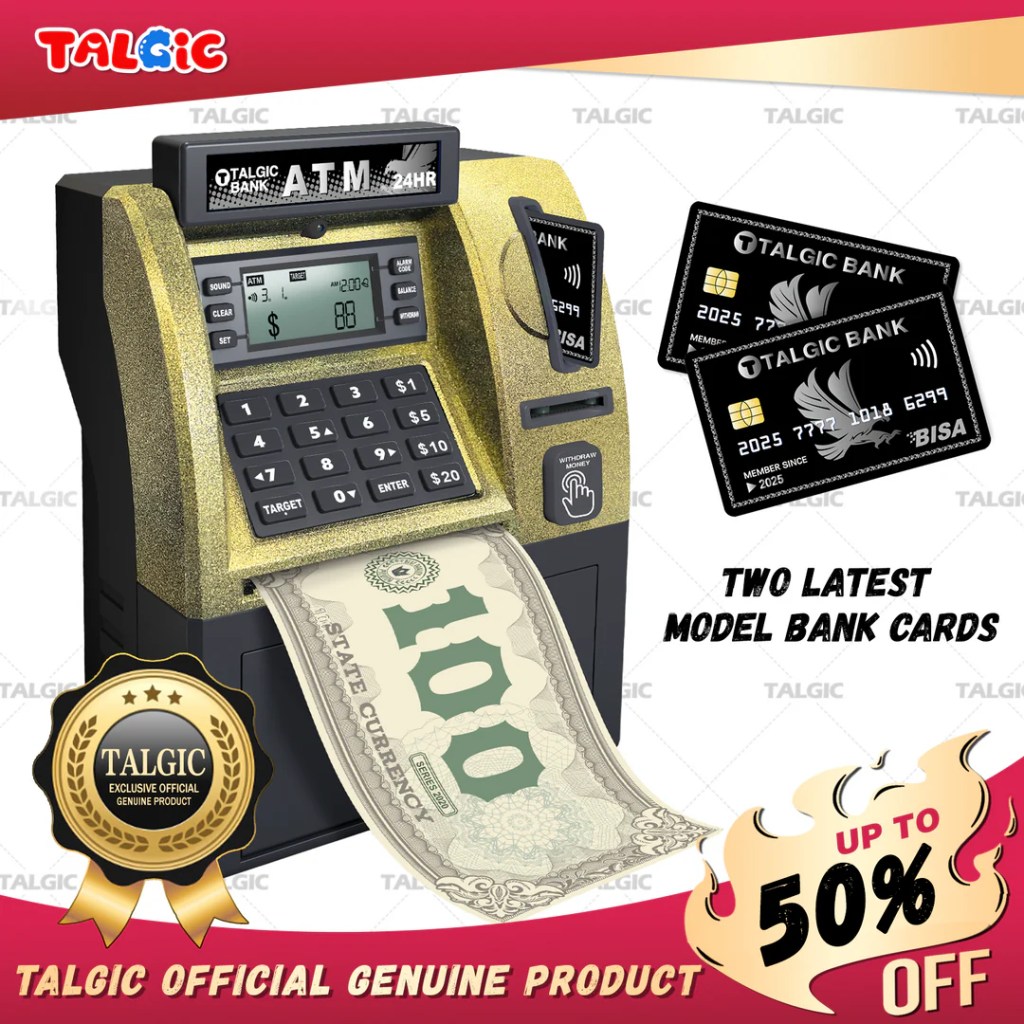 Think Academy - Money Math ATM Bank Toy