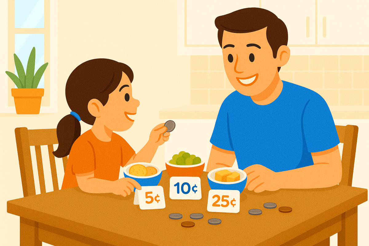 Think Academy - Money Math Learning Game Home Snack Shop