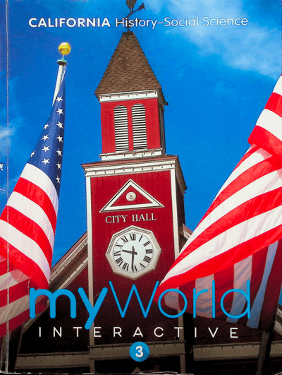 California myWorld Interactive, Grade 3