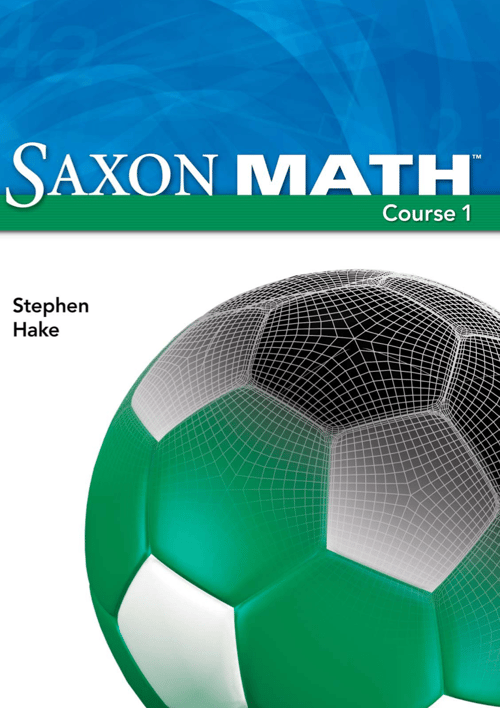 Saxon Math, Course 1