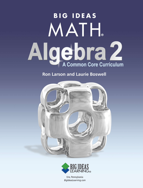 Big Ideas Math, Algebra 2