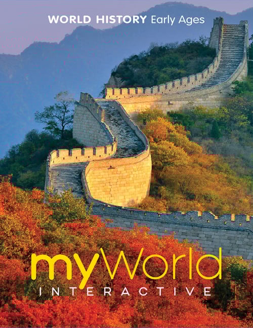 myWorld Interactive, World History, Early Ages
